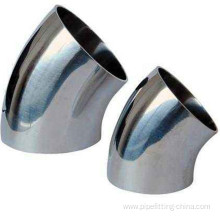 45 Degree LR Stainless Steel Seamless Elbow